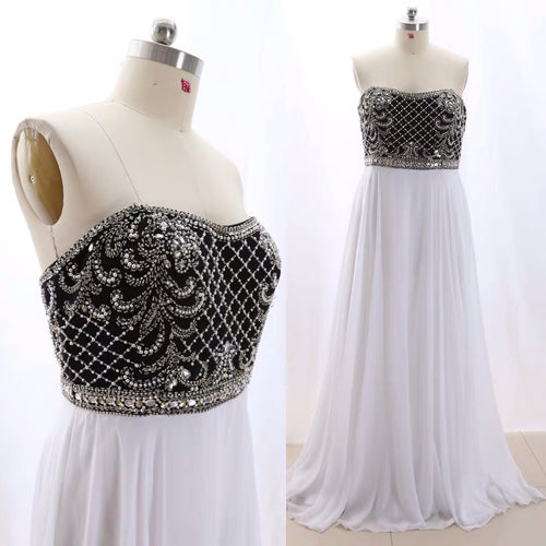 Style #IMG_8526 - Robe de soirée taille empire sans bretelles grande taille